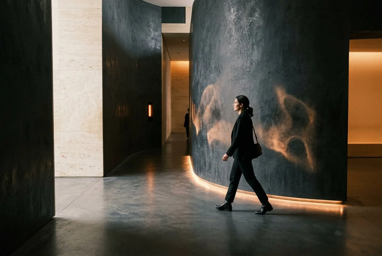 Human-centred experience design combining artificial intelligence and immersive technology.