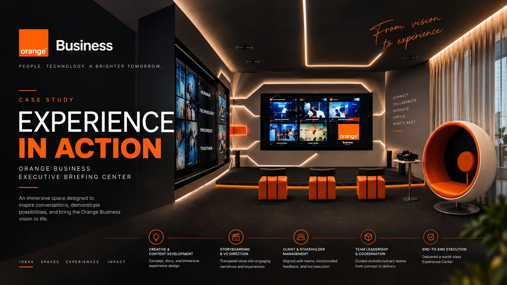Orange Business Executive Briefing Center — Experience in Action case-study thumbnail